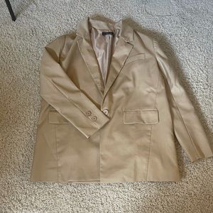 OVERSIZED LIONESS BEIGE BLAZER